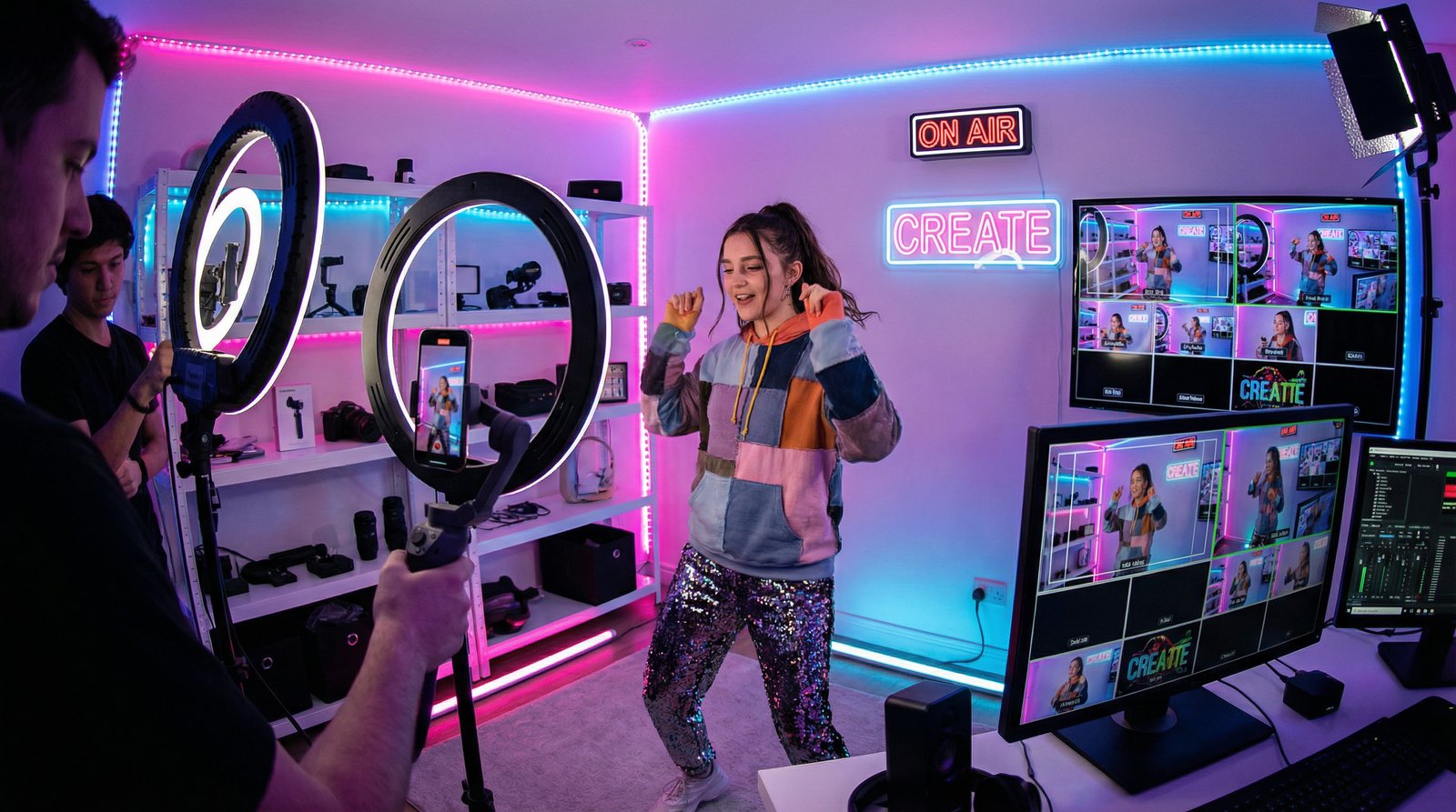 萝莉短视频创作